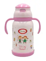 Детский термос-поилка 380 мл Сon Brio СB-383-pink
