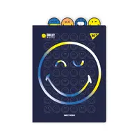 Папка-куточок із фігурними роздільниками А4 YES Smiley World 492180 23.5х32.5 см