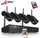 Комплект WiFi відеоспостереження Anran 4сһ AR-K04W13-03NB