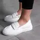 Лоферы женские Fashion Charlie 3549 41 размер 26 см Белый