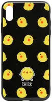 Чехол-накладка TOTO Cartoon Print Glass Case Apple iPhone XS Max Chick