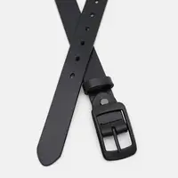 Жіночий ремінь шкіряний Borsa Leather CV1ZK-001bl-black