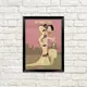 Постер в рамке My fair lady 15x21 см (MT5_21L014_BL)