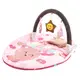 Игровой коврик кокон Portable Baby Bed, погремушки, мелодия. Pink (142357)