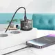 Адаптер сетевой HOCO Type-C to Lightning cable Dazzling dual-port N34 |1USB/1Type-C, 20W/3A, PD/QC|