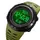 Часы наручные мужские SKMEI 2070AG ARMY GREEN, армейские часы противоударные. Цвет: зеленый