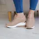 Сникеры женские Fashion Naples 3194 40 размер 25,5 см Бежевый