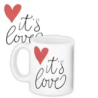Кружка с принтом It`s love 330 мл (KR_18L010)
