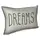 Подушка интерьерная с мешковины Dreams 45x32 см (43PHB_TFL002_BL)
