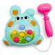 Игра стучалка "Зайка", свет, звук (бирюзовая)