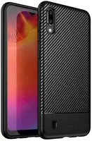 Чехол-накладка Ipaky Carbon Fiber Series/TPU Case With Carbon Fiber Samsung Galaxy M10 Black