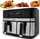 Аэрофритюрница двухкамерная DMS HF-10E Duo 2800 Вт 6/4 л