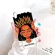 Силиконовый чехол для Samsung Galaxy А50 - Respectmyhair (Девушка с короной), XIX