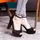 Женские босоножки Fashion Pety 1909 39 размер 25 см Черный