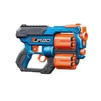 Пистолет Turbo 12 мягких патронов. Blue (152835)