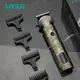 Профессиональный набор/машинка для стрижки волос 6 в 1 VGR V-106, бритва триммер для бороды
