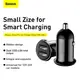 Адаптер автомобильный BASEUS Grain Pro Car Charger |2USB, 4.8A| (CCALLP-02)