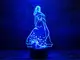 Сменная пластина для 3D светильников "Золушка" 3DTOYSLAMP