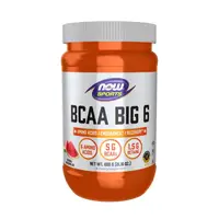 Аминокислота NOW Sports BCAA Big 6 Powder, 600 грамм Арбуз