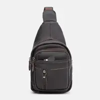 Чоловічий шкіряний рюзак Keizer K1223adark-brown