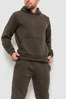 Спорт костюм чоловічий на флісі, колір хакі, 190R235