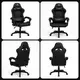 Кресло геймерское офисное Memseats Black (100019)