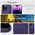 Чехол Spigen для iPhone 14 Pro - Liquid Air, Deep Purple (ACS05578)