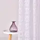 Ткань тюль фатин с вышивкой Завиток V-beyaz