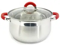 Кастрюля с крышкой Zauberg Red ZB-3R-77846 3 л