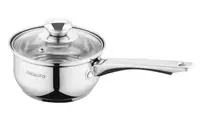 Ківш із скляною кришкою Ardesto Gemini Gourmet AR-1916-GSS 16 см 1.6 л