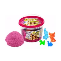 Кинетический песок Strateg Magic Sand розовый в ведре 500 г (371-3)
