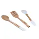 Набор кухонных принадлежностей Bergner Naturally BG-43050-WH-6 3 предмета