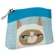 Кошелёк детский KID Серьезный белый кот (EDKSH_ILI022_GOL)