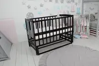 Кровать детская Baby Comfort ЛД2 с маятником венге