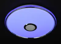 Сучасний круглий світильник SMART LED з Bluetooth з пультом 27262 Білий 7х50х50 см.
