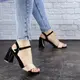 Женские босоножки Fashion Mindy 1804 39 размер 25 см Черный