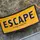 Полотенце пляжное с принтом Escape from reality 150x70 см (PLB_21J045)