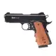 Kuzey 911-SX#4 Black/Brown Wooden Grips + магазин