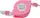 Кабель TOTO TKX-66 Flat USB cable microUSB 1m Pink