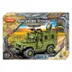 Конструктор Военная техника Teko, 389 деталей, бронеавтомобиль Барс-6. Green (150744)