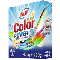 Порошок для стирки FILIP цветных вещей 400г+200г