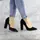 Туфли женские Fashion Ren 2467 36 размер 23,5 см Черный