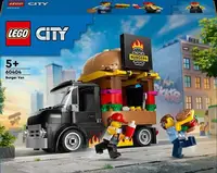 Конструктор LEGO City Грузовик с гамбургерами 194 детали (60404)