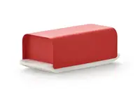 Масленка Alessi Mattina 21х9 см красная