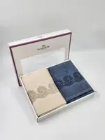 Подарунковий набір рушників Premium Bamboo 500 g/m2 50х90см 2 шт. Vera Bej - Mavi