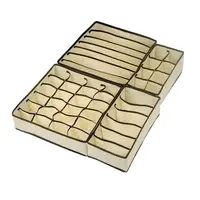 Коробка-органайзер для зберігання білизни 4пр/наб 32*32*10см R89336