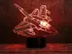 Сменная пластина для 3D светильников "Самолет 5" 3DTOYSLAMP