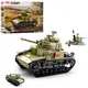Конструктор Sluban Военный танк M38-B0711 463 детали