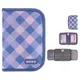 Набор Kite рюкзак + пенал + сумка для обуви SET_K24-531M-2 Purple Chequer