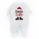 Комбинезон для новорожденных на кнопках Santa baby двунитка с начесом